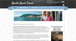 Desktop Screenshot of bonitabeachtravel.com